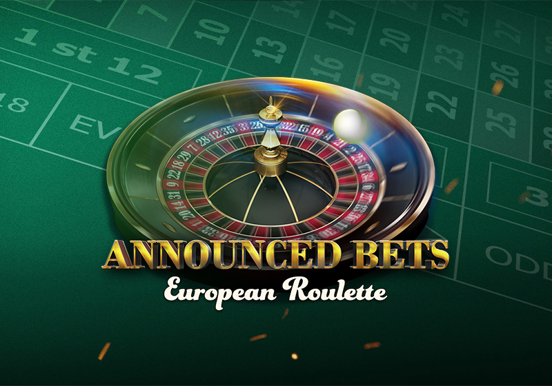 European Roulette Announced Bets  za darmo